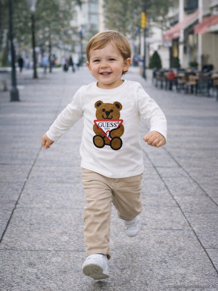 Camiseta Bebe Niño Guess Camiseta Bebe Niño Guess