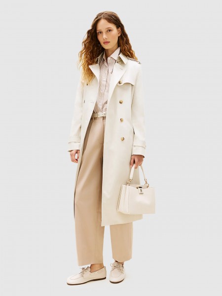 Mala Tommy Hilfiger Mulher Th Her Med Satchel