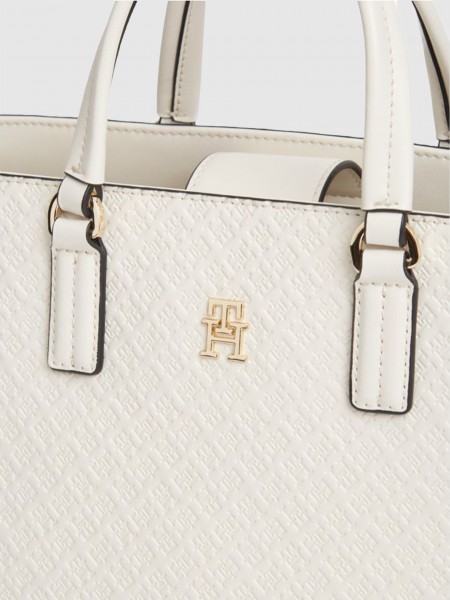 Mala Tommy Hilfiger Mulher Th Daily Satchel Mono