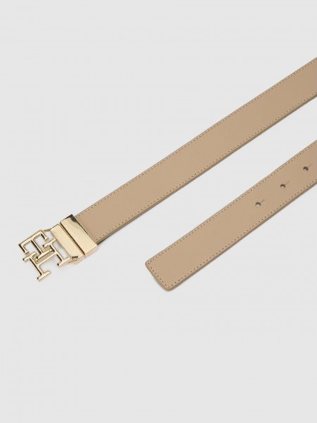 Cinto Tommy Hilfiger Mulher Th Logo 3,0 Rev