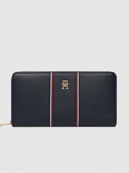 Carteira  Tommy Hilfiger Mulher Th Icon Lrg Za Corp