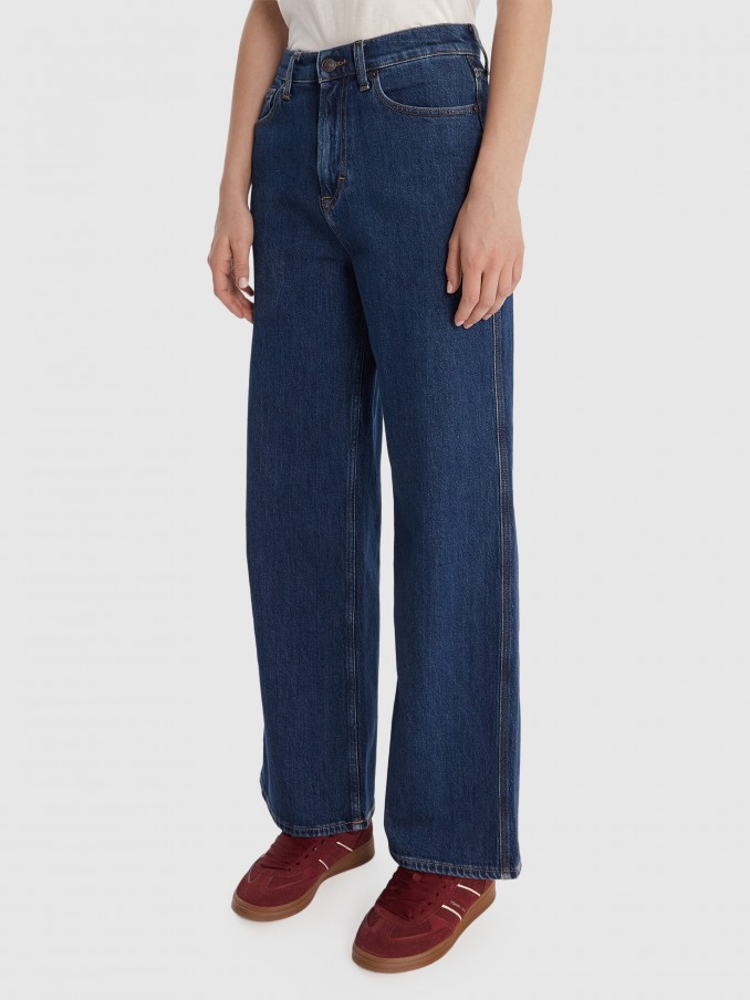 Jeans Mujer Jeans Oscuros Tommy Hilfiger