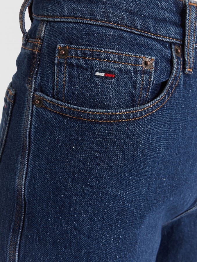 Jeans Mujer Jeans Oscuros Tommy Hilfiger