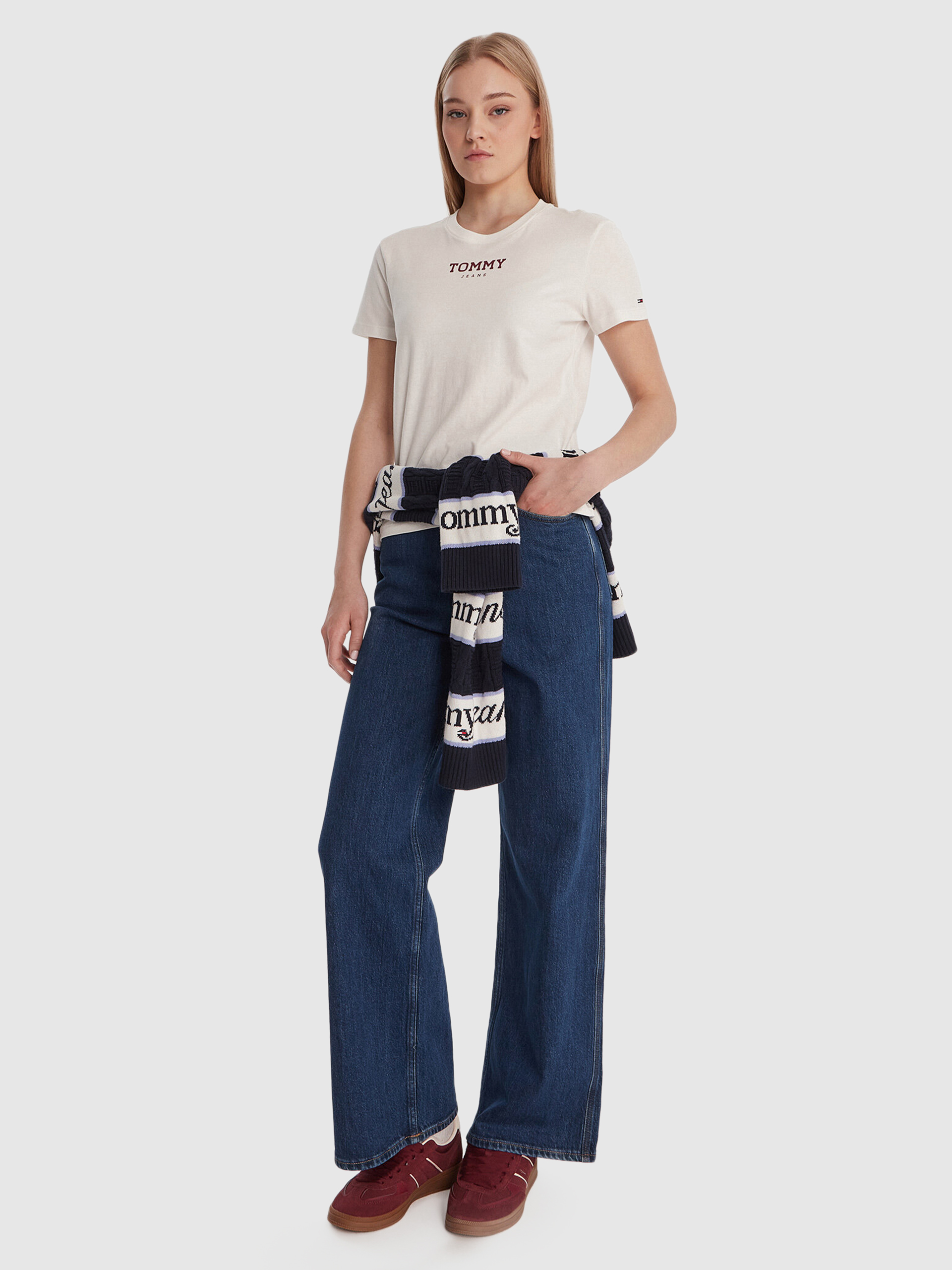 Jeans Mujer Jeans Oscuros Tommy Hilfiger