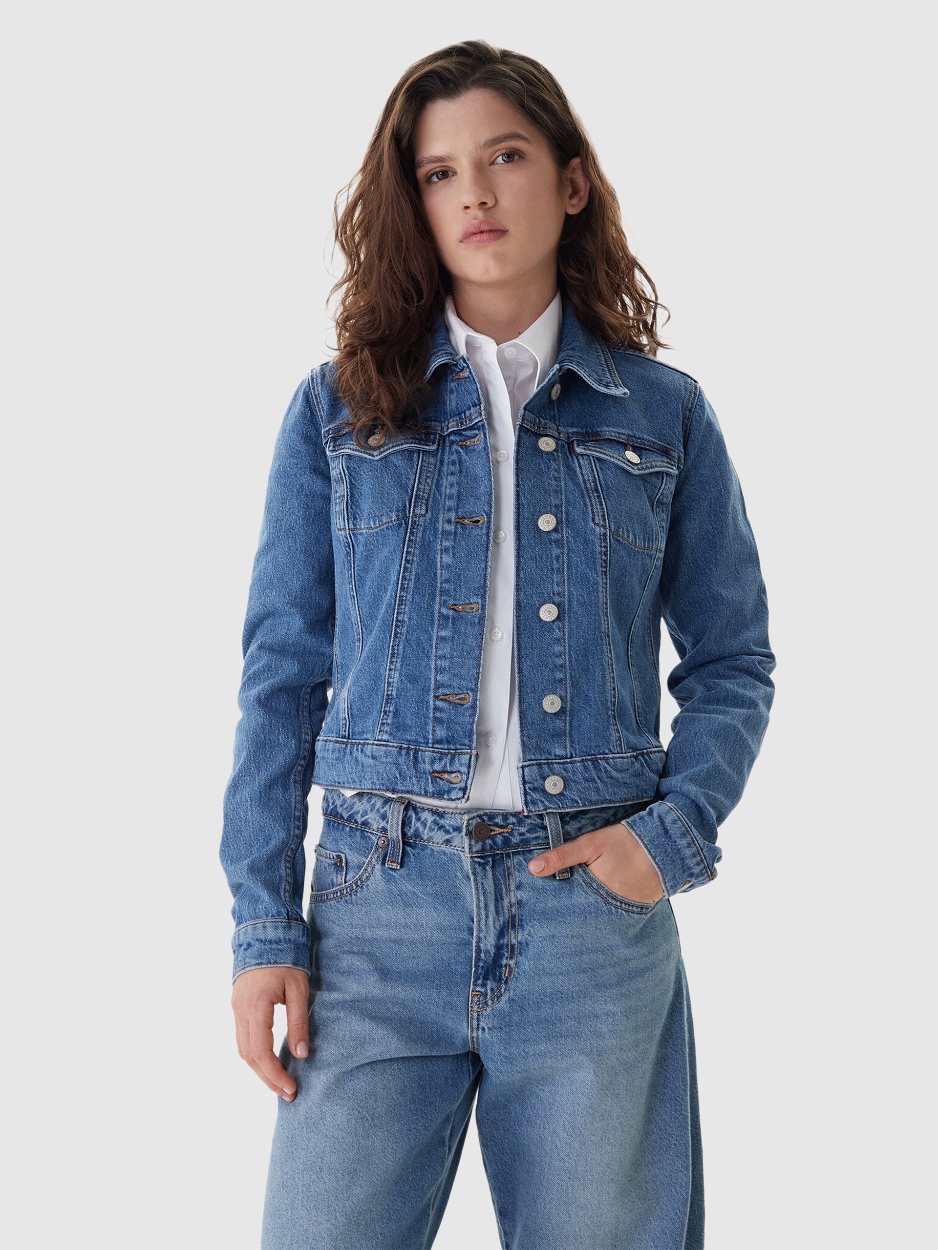 Jacket Woman Jeans Tommy Hilfiger
