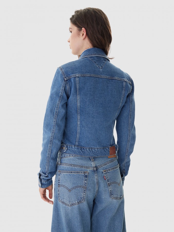 Jacket Woman Jeans Tommy Hilfiger