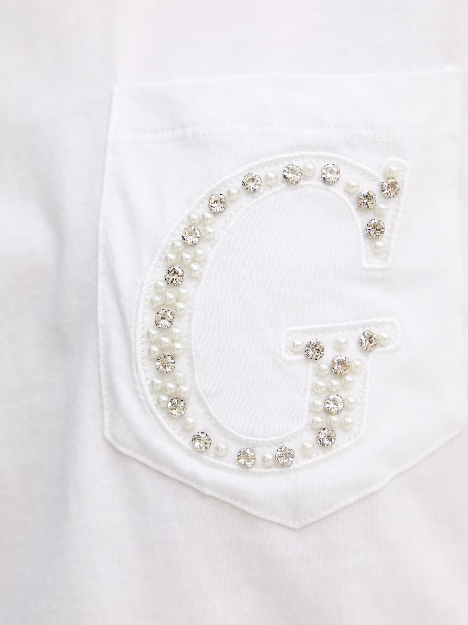 T-Shirt Woman White Guess