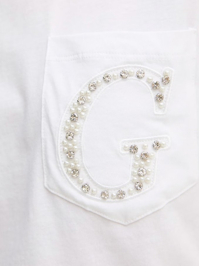 T-Shirt Woman White Guess