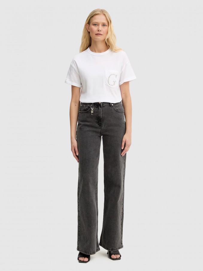T-Shirt Woman White Guess