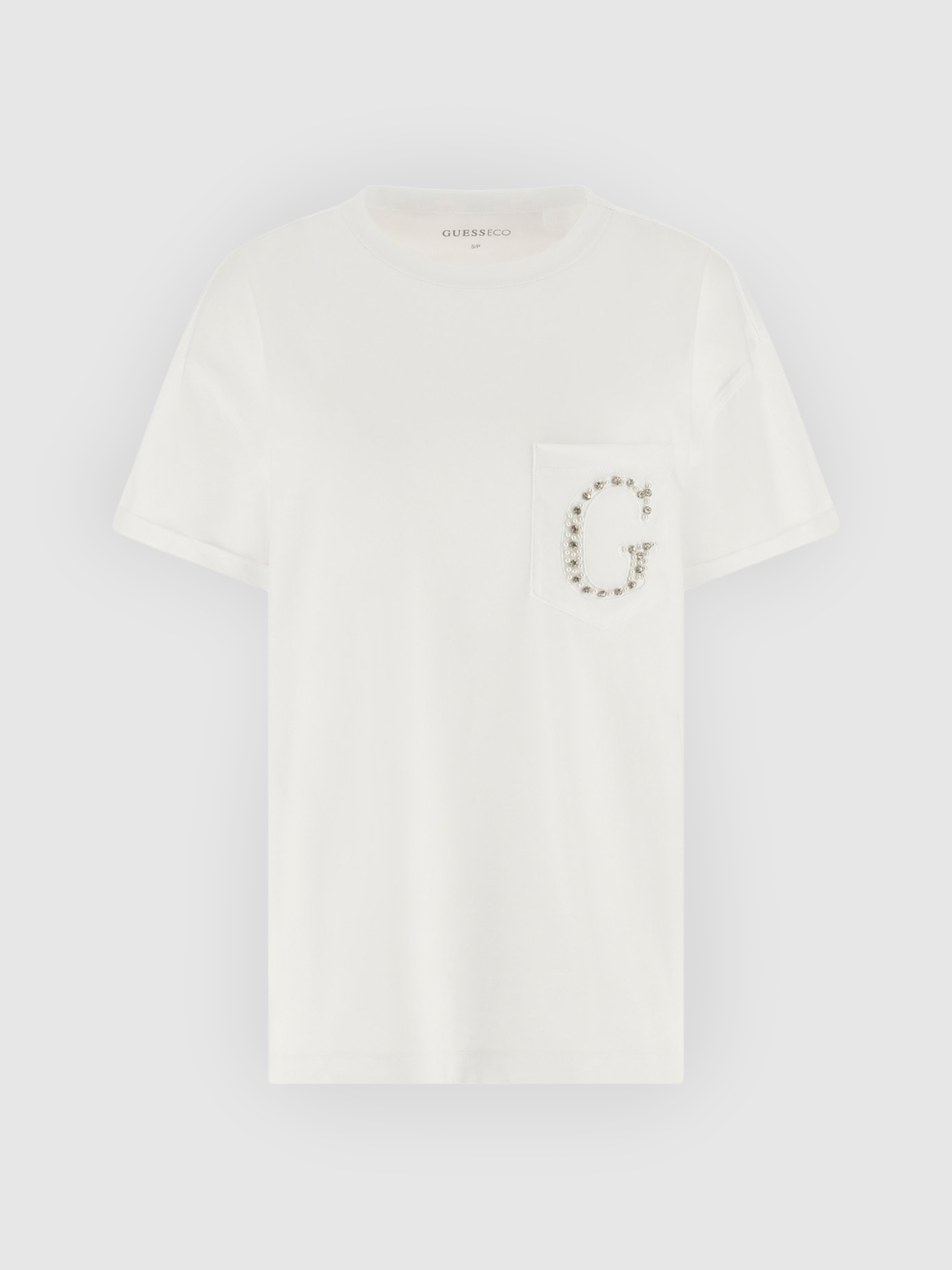 T-Shirt Woman White Guess