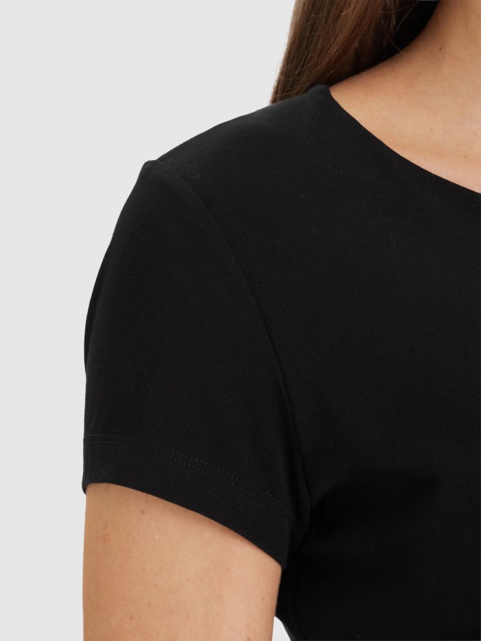T-Shirt Woman Black Guess