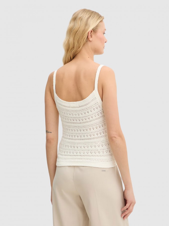 Blusa Mujer Crema Guess