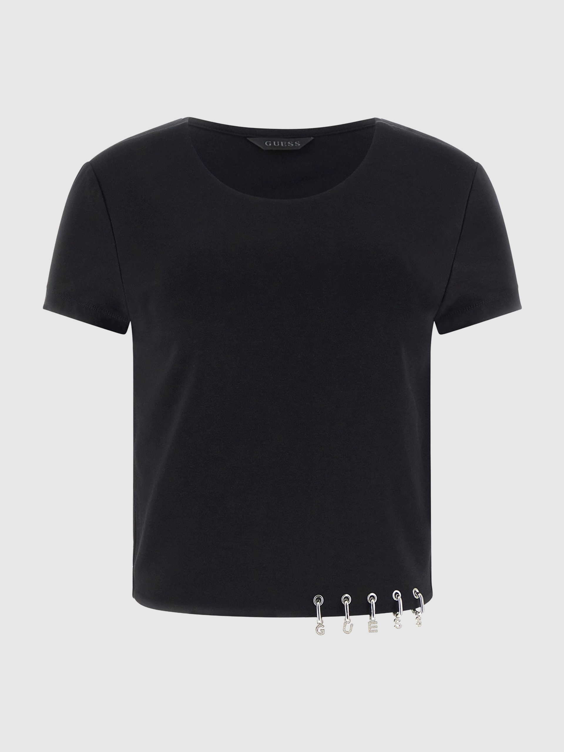 T-Shirt Woman Black Guess