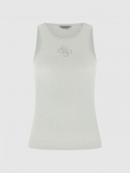 Shirt Woman White Guess Shirt Woman White Guess