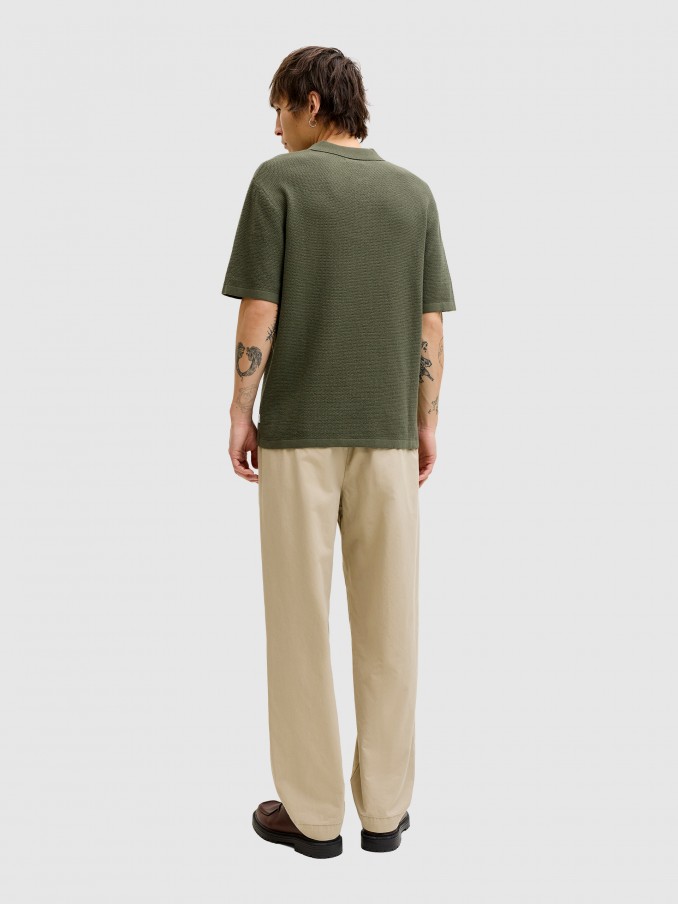 Polo Shirt Man Troop Green Jack & Jones