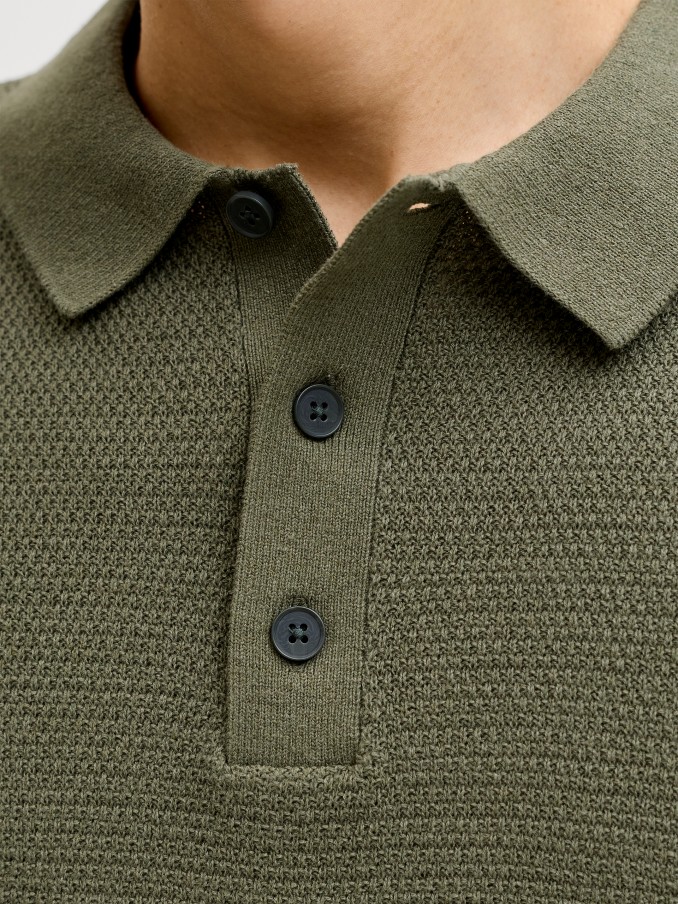 Polo Shirt Man Troop Green Jack & Jones