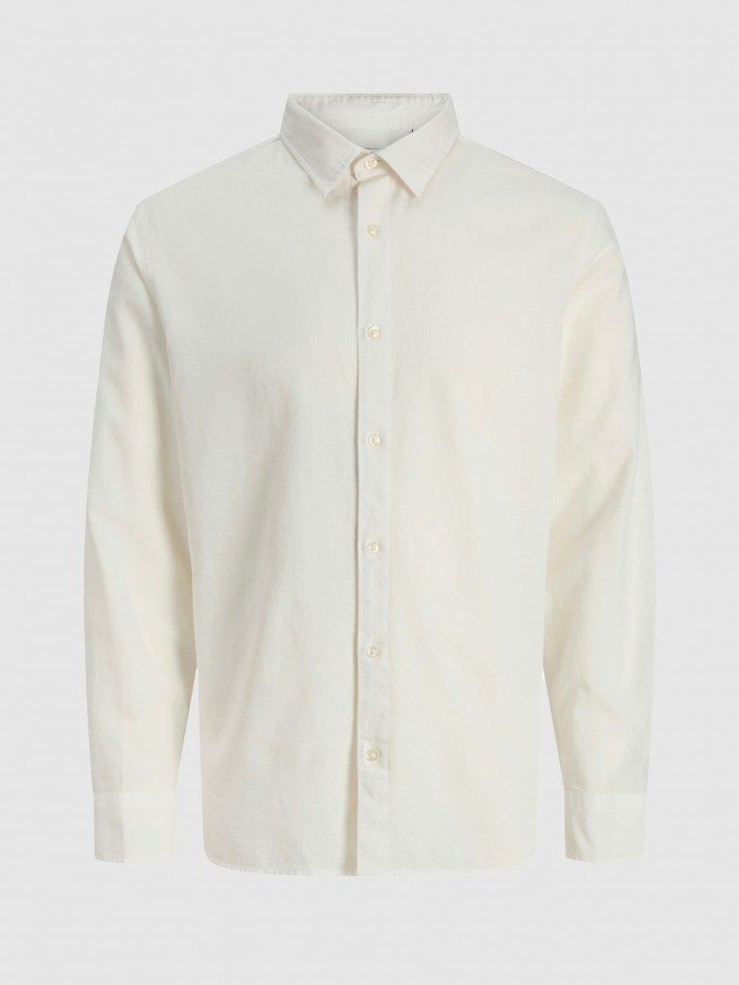 Camisa Hombre Blanco Jack & Jones