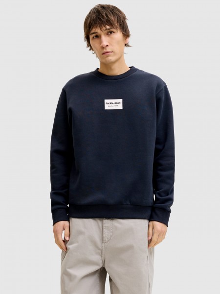 Sweatshirt Jack & Jones Homem Jjfrank Sweat Crew Neck