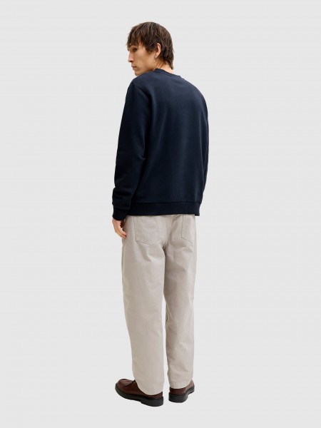 Sweatshirt Jack & Jones Homem Jjfrank Sweat Crew Neck
