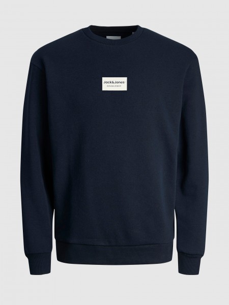 Sweatshirt Jack & Jones Homem Jjfrank Sweat Crew Neck