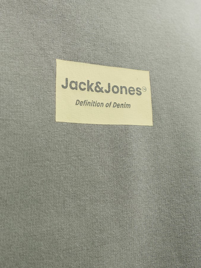 Sweatshirt Man Green Jack & Jones