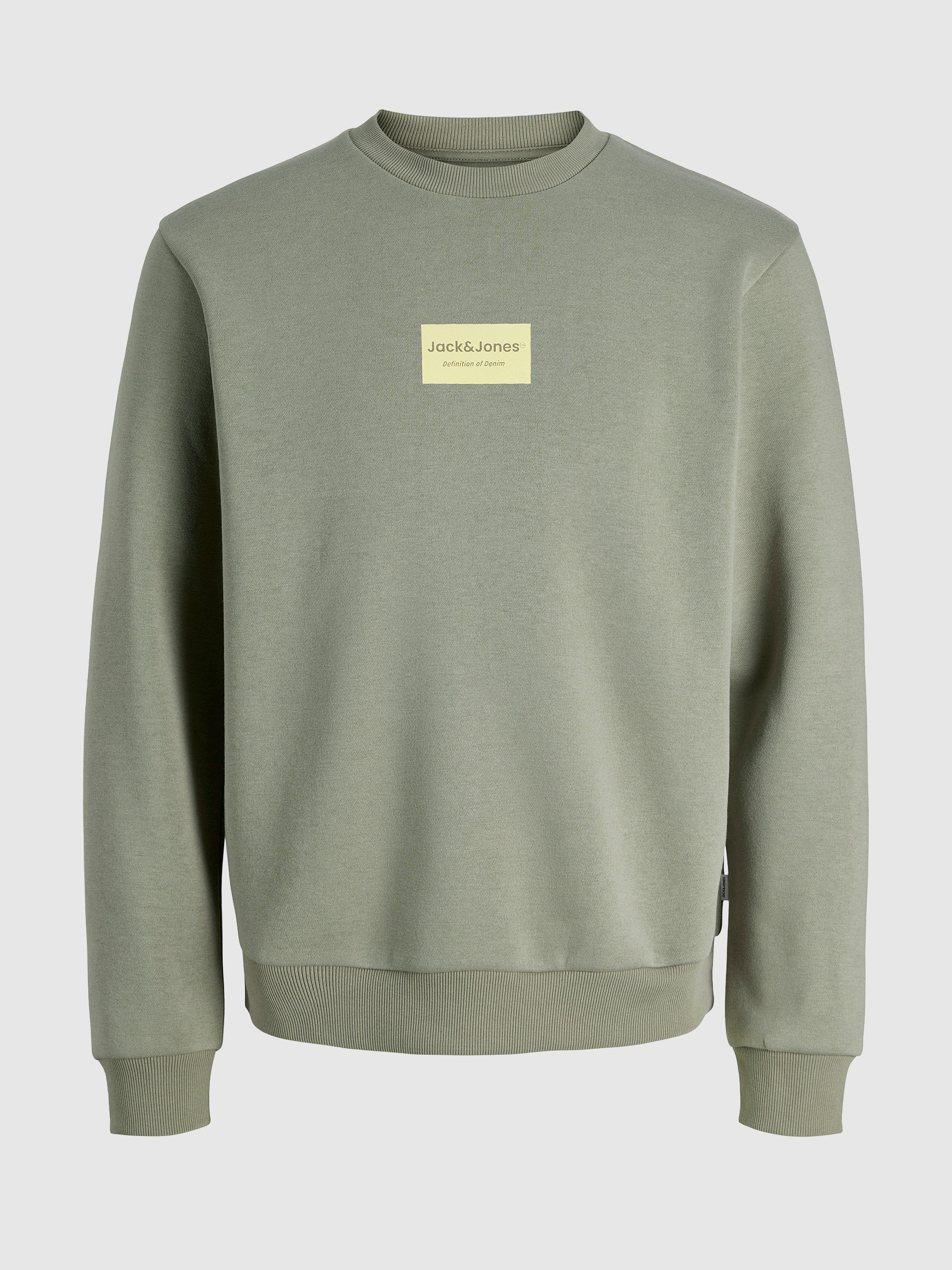 Sweatshirt Man Green Jack & Jones