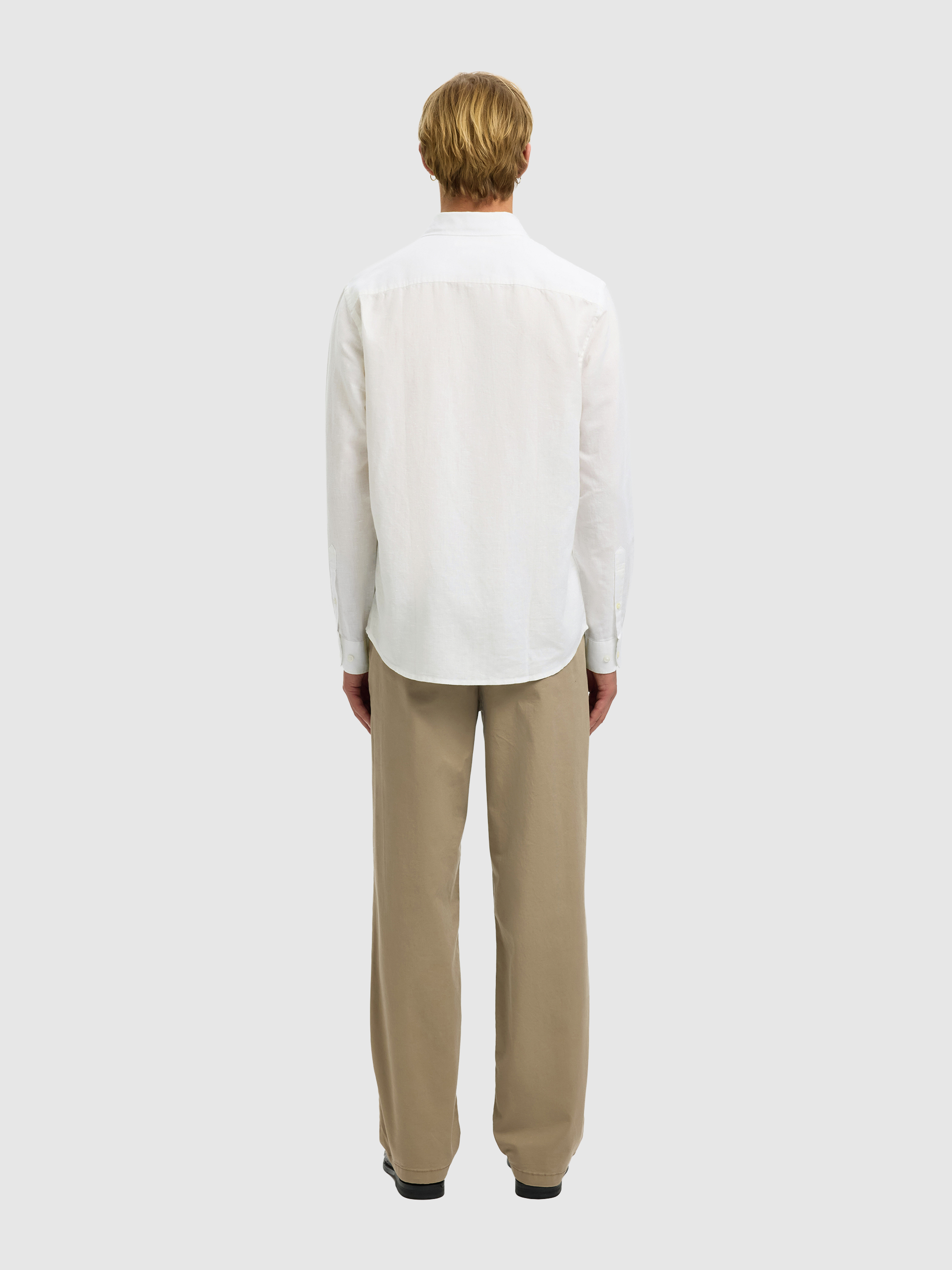 Camisa Hombre Blanco Selected