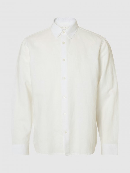 Shirt Man White Selected