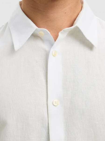 Shirt Man White Selected