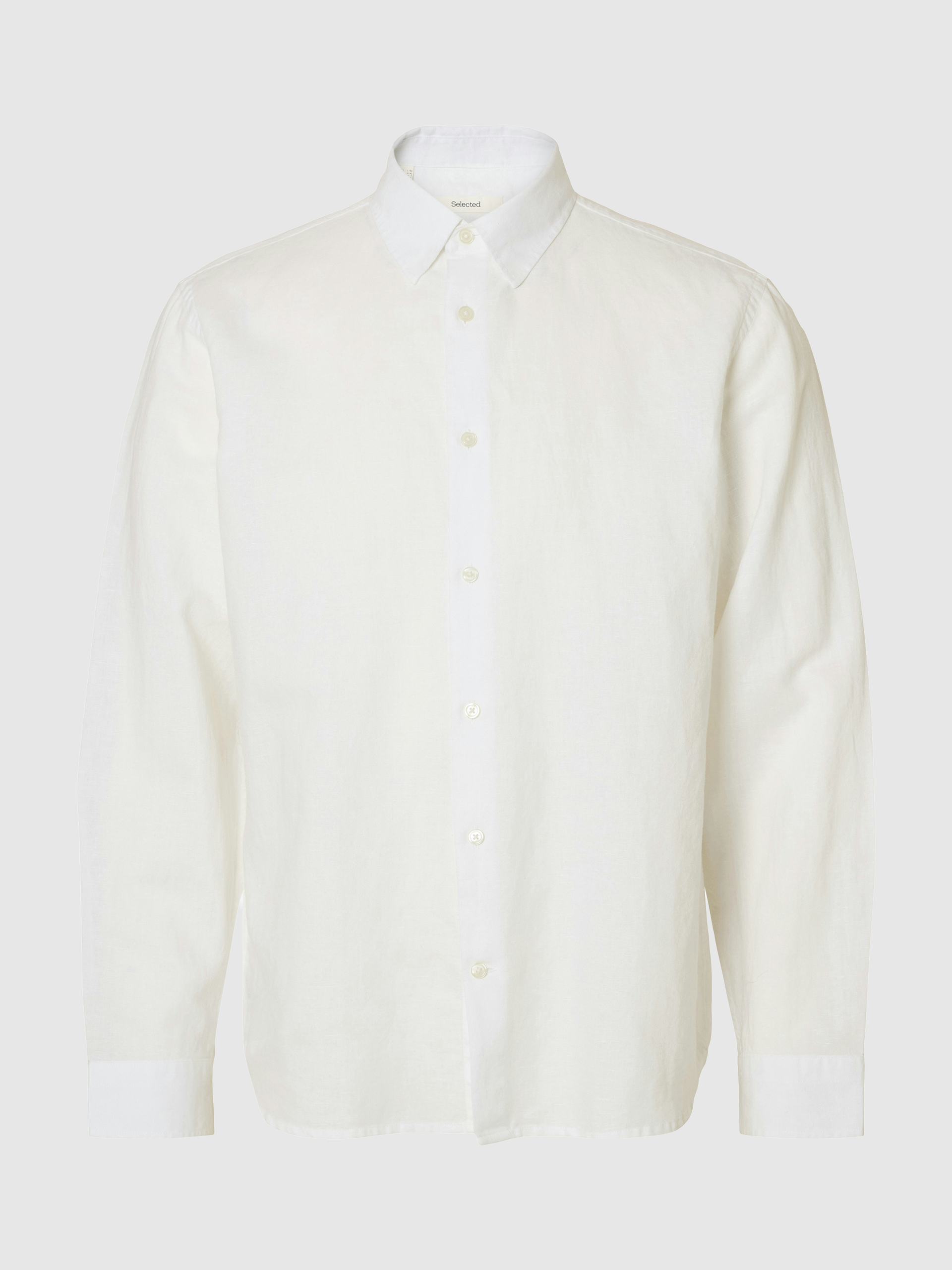 Camisa Hombre Blanco Selected