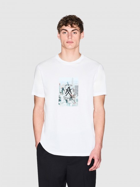 T-Shirt Armani Exchange Homem T-Shirt - T-Shirt