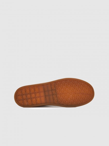 Sapatilha Calvin Klein Homem Classic Cupsole Laceup Lth