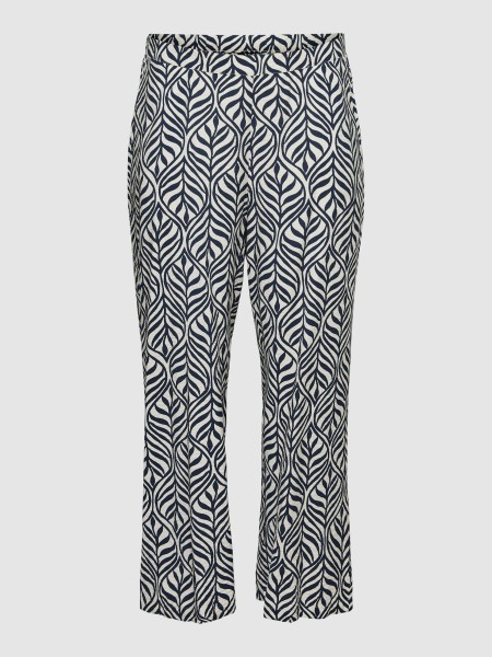 Cal�as Vero Moda Mulher Vmjosie Hw Culotte Pant Wvn Ga