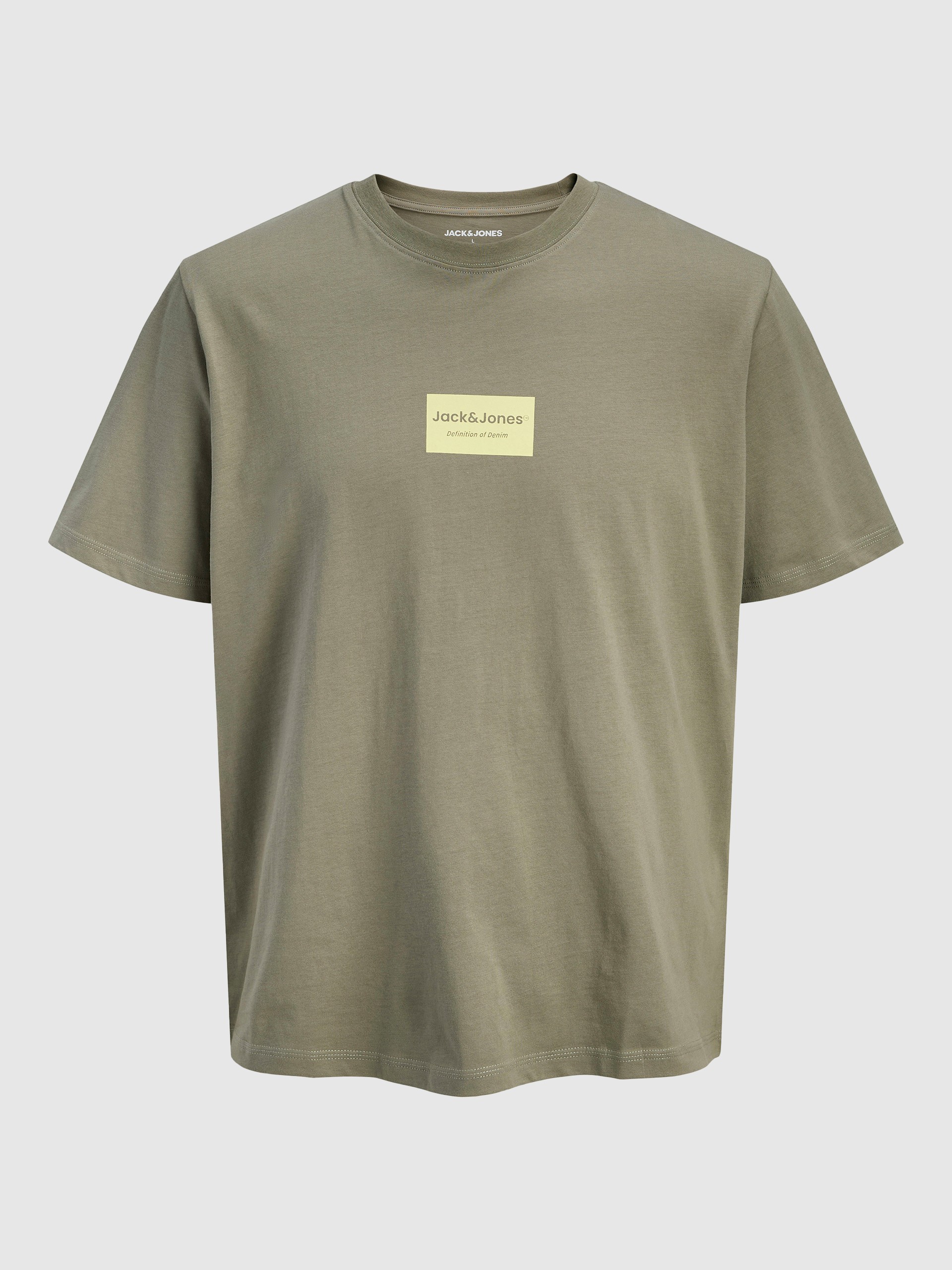T-Shirt Man Green Jack & Jones