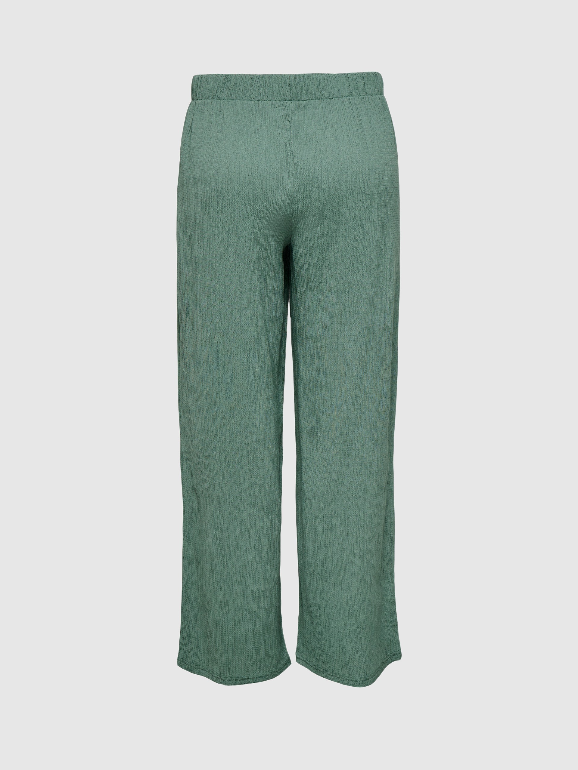 Pantalones Mujer Verde Only