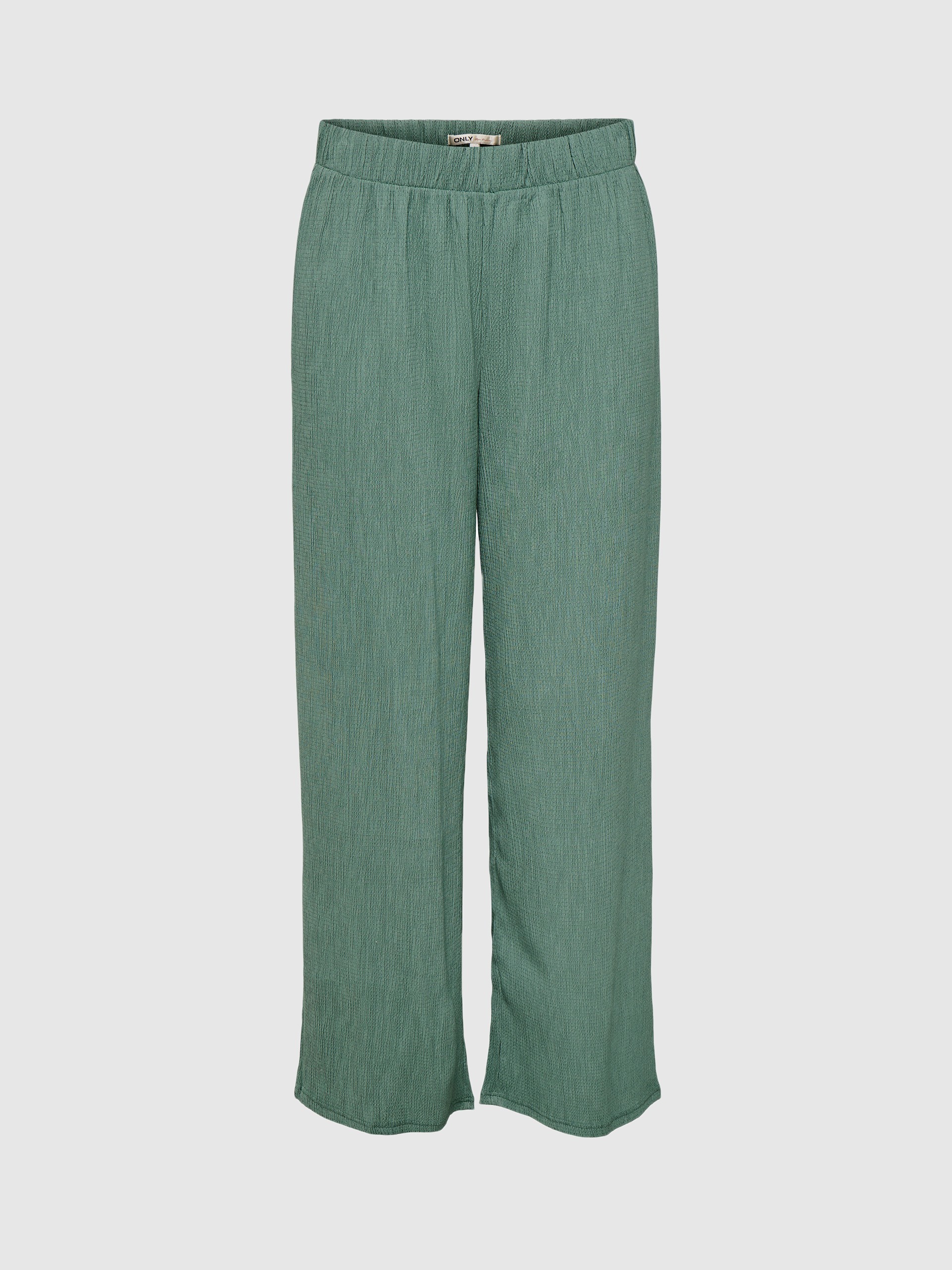 Pantalones Mujer Verde Only