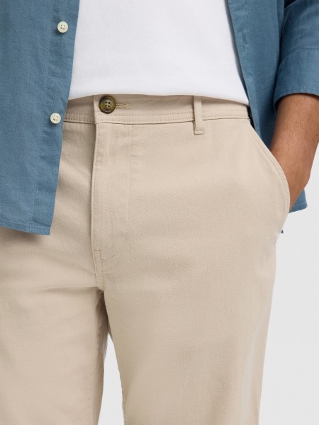 Cal��es Selected Homem Slhslim-Luton Flaex Shorts Noos