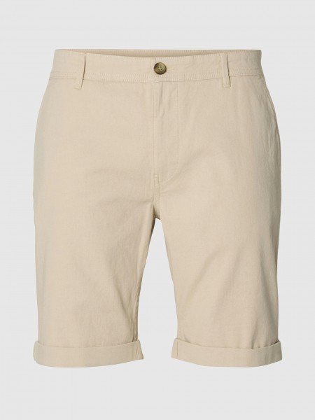 Cal��es Selected Homem Slhslim-Luton Flaex Shorts Noos