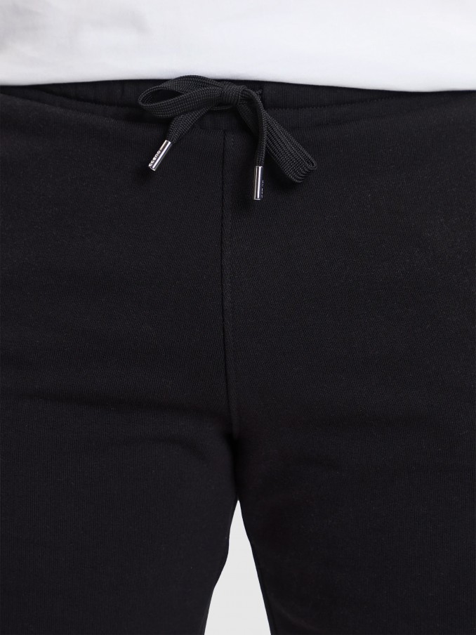 Pantalones Cortos Hombre Negro Guess