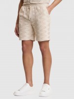 Pantalones Cortos Hombre Crema Guess Pantalones Cortos Hombre Crema Guess