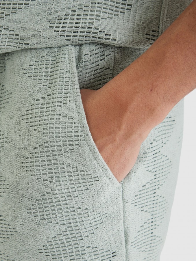 Shorts Man Green Guess