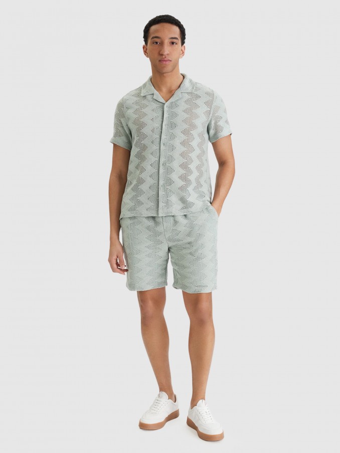 Shorts Man Green Guess