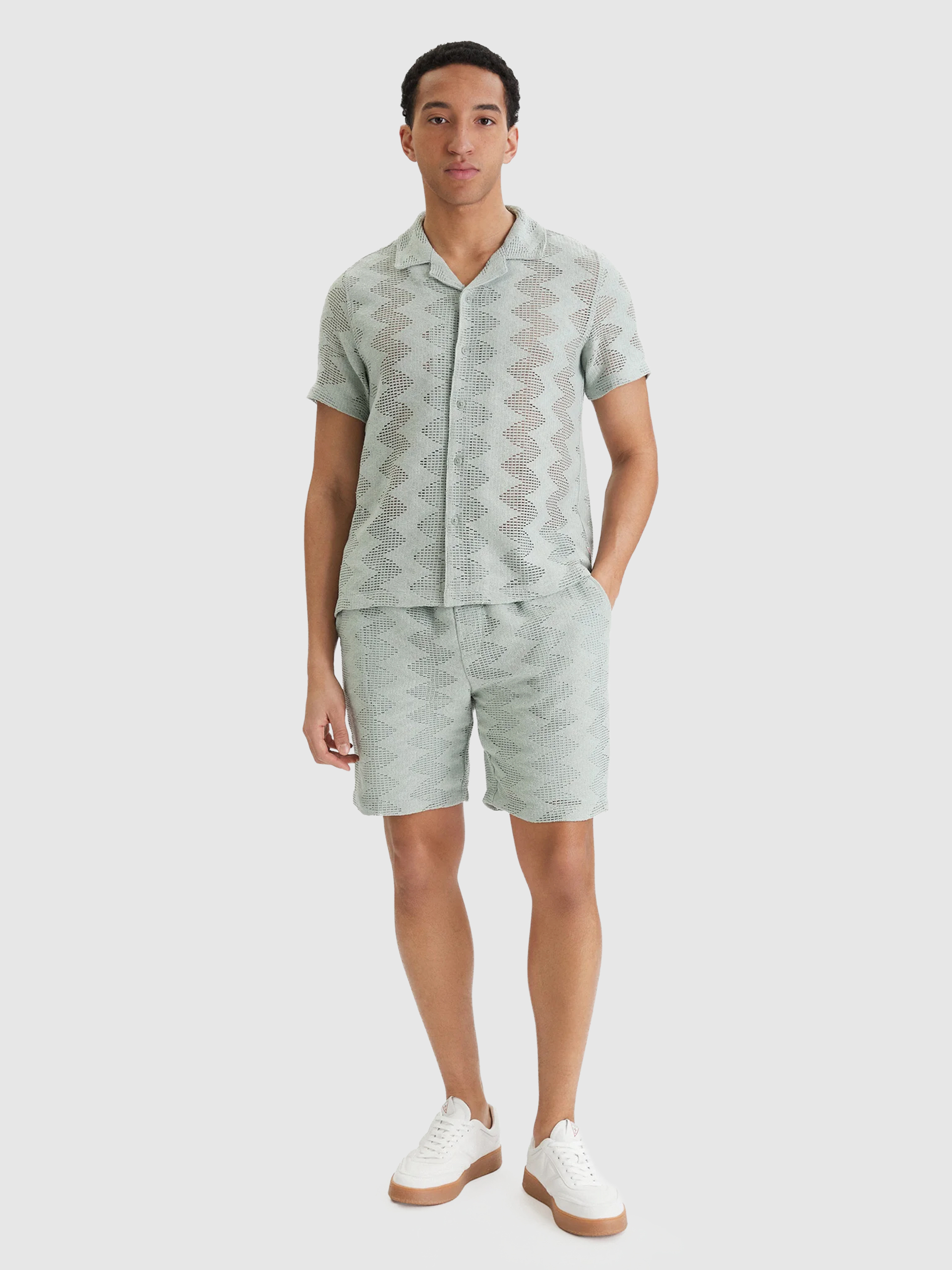 Shorts Man Green Guess