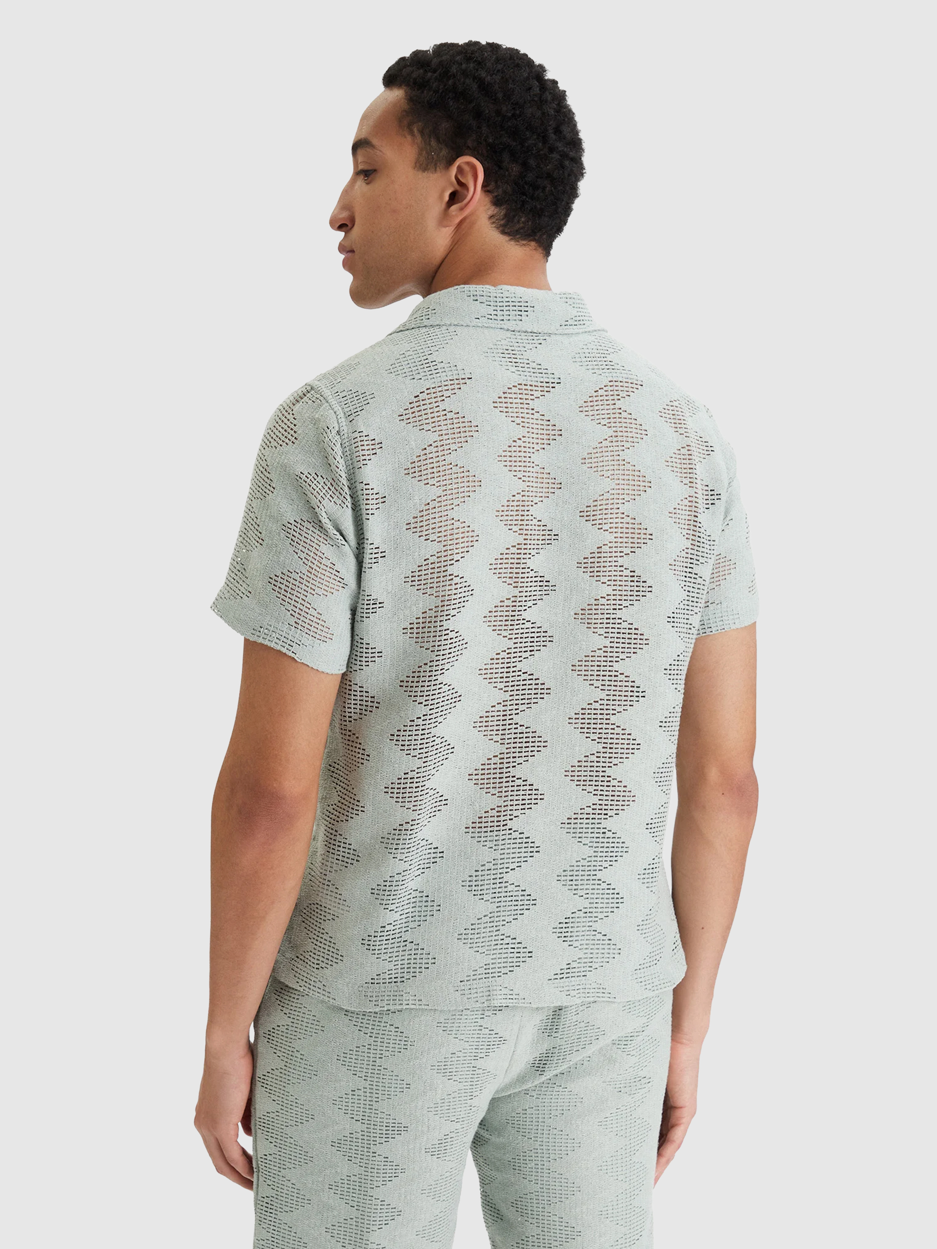 Shirt Man Green Guess