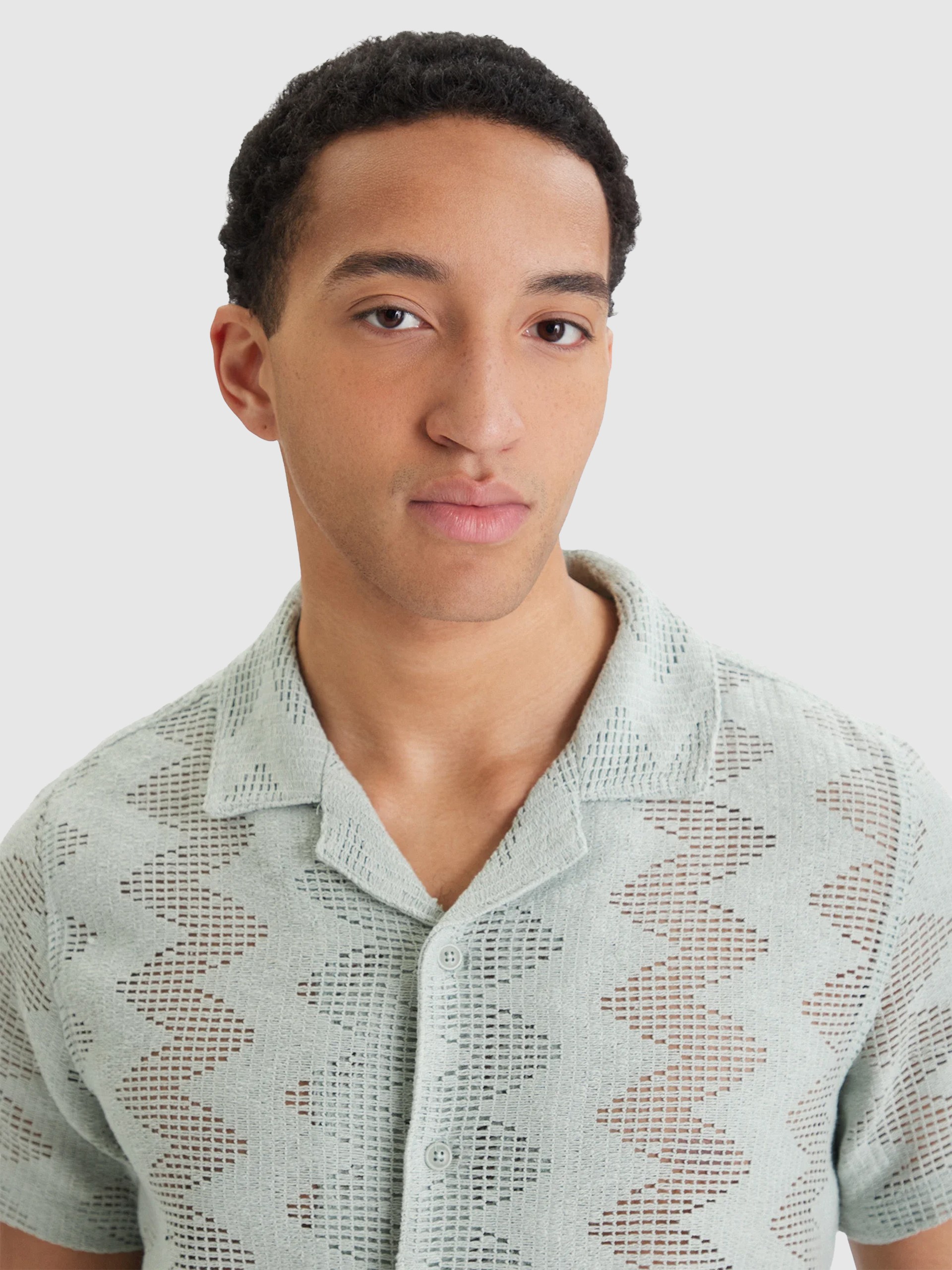 Shirt Man Green Guess