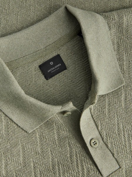 Polo Shirt Man Green Jack & Jones
