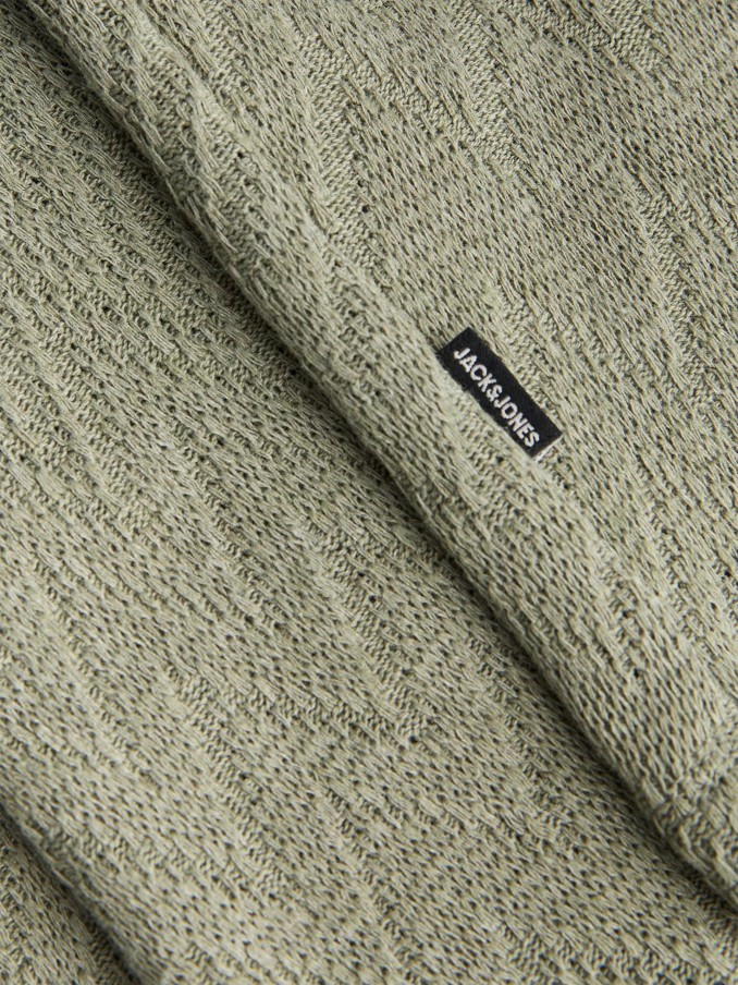 Polo Shirt Man Green Jack & Jones
