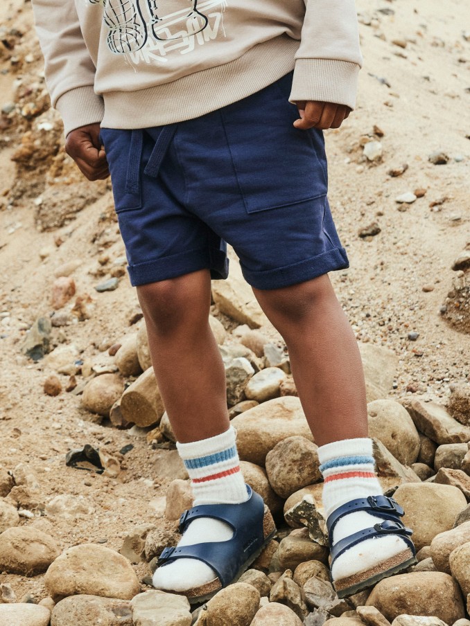 Pantalones Cortos Ni�o Azul Marino Name It