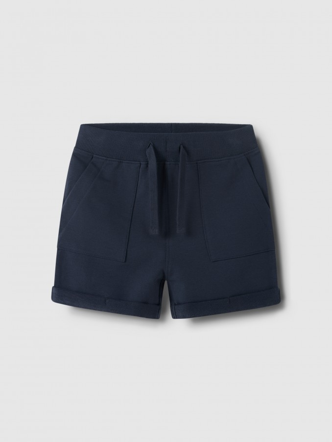 Pantalones Cortos Ni�o Azul Marino Name It