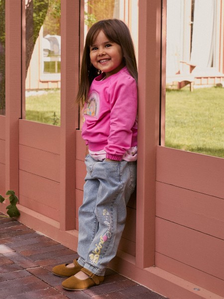 Jeans Name It Menina Nmfrose Balloon Decor Jeans 2734-Ya D